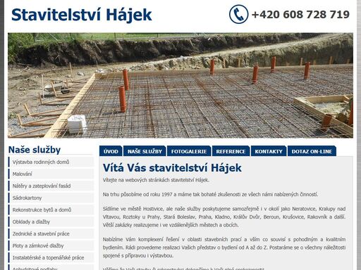 www.stavitelstvihajek.cz