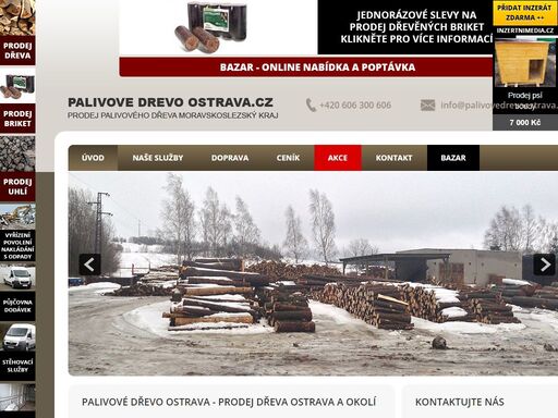 palivové dřevo ostrava - prodej palivového dřeva v ostravě a okolí. levné palivové dřevo ostrava a okolí - tvrdé a měkké palivové dřevo - rozvoz po celém moravskoslezském kraji.
