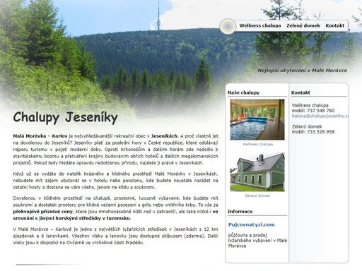 www.chalupy-jeseniky.cz
