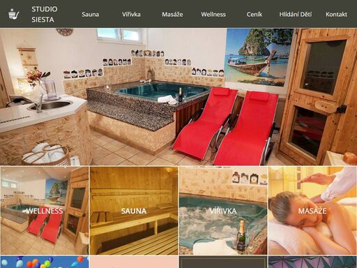 hledáte relax v praze? naše pražské wellness studio vám nabízí privátní saunu s vířivkou. 
    naše wellness centrum je vám plně k dispozici. pohodlné parkování.