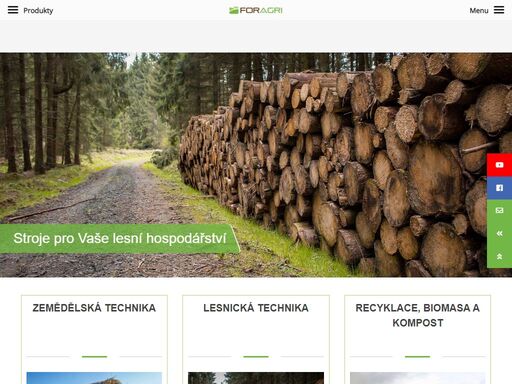 foragri s.r.o. - prodej zemědělské, lesnické a komunální techniky.