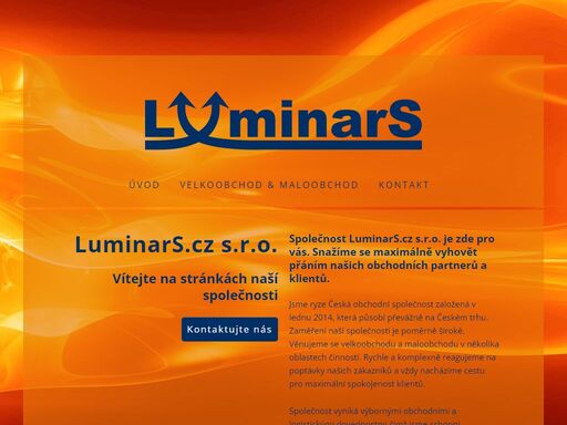 vítejte na stránkách společnosti luminars.cz s.r.o. nabízíme vám produkty v maloobchodu i velkoobchodu a služby baru na mile v olomouci.