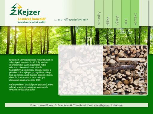kejzer - lesnická kancelář / kompletní lesnické služby