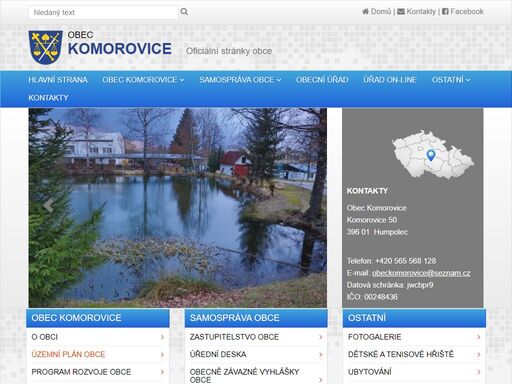 www.komorovice.cz
