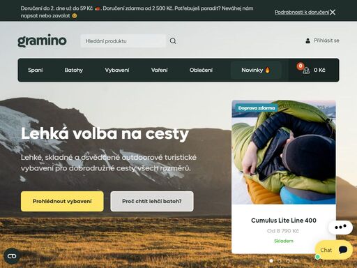 ultralehké, skladné a osvědčené outdoorové vybavení. blog plný recenzí, tipů a inspirace. vše o cestování na lehko, dálkových přechodech a minimalismu v cestování.