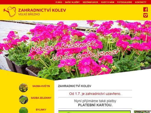 www.zahradnictvikolev.cz