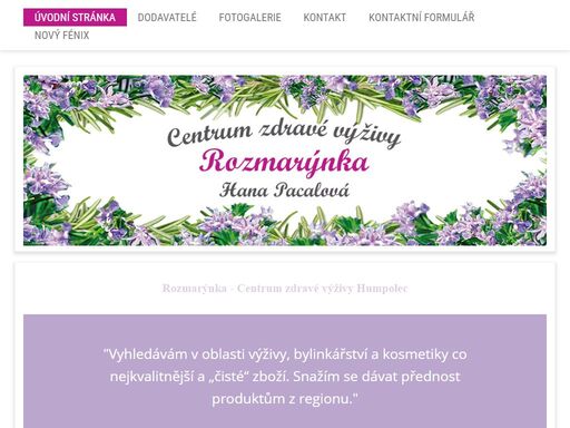 www.rozmarynka.eu
