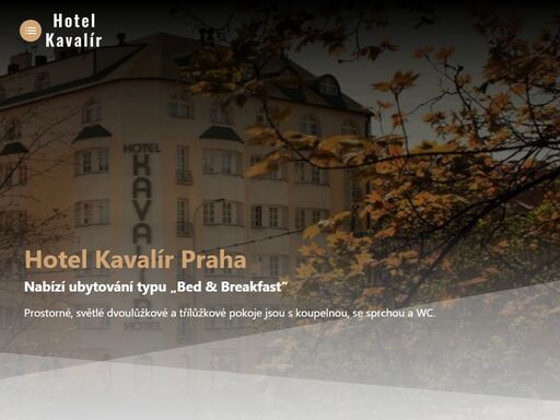 www.hotelkavalirprague.cz