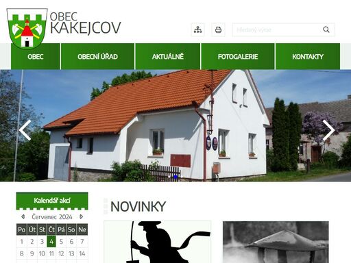 oficiální stránky obce kakejcov