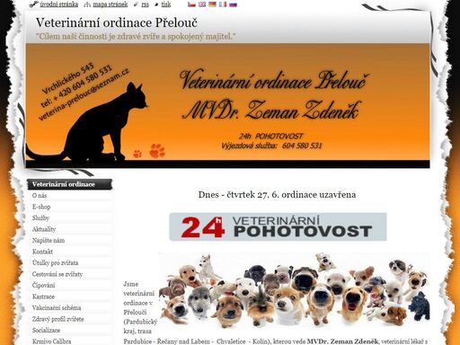 www.veterina-prelouc.cz
