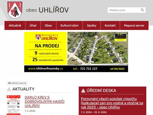 www.uhlirov.cz