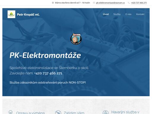 www.pk-elektromontaze.cz