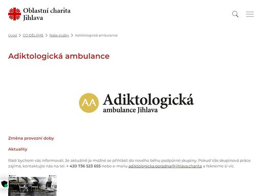 jihlava.charita.cz/co-delame-nase-sluzby/vypis-sluzeb/adiktologicka-ambulance