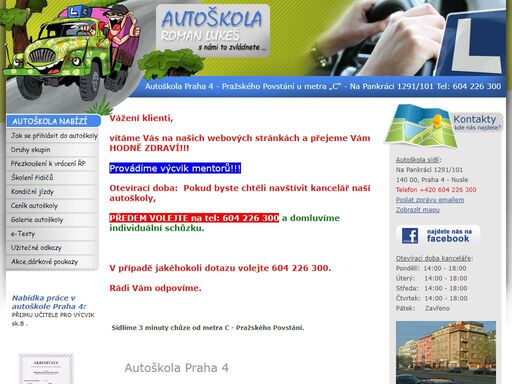 autoskola-praha-4.cz