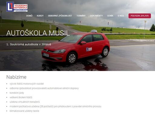www.autoskolamusil.cz