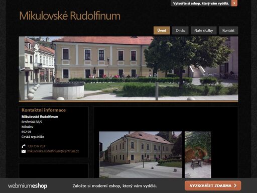 mikulovskerudolfinum.webmium.com