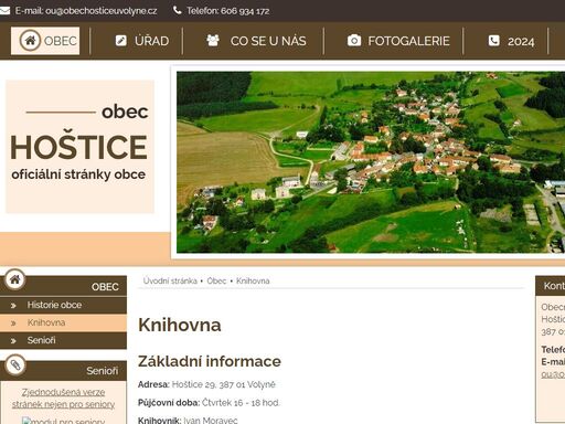 www.hosticeuvolyne.cz/obec/knihovna