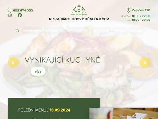 www.restauracezajecov.cz