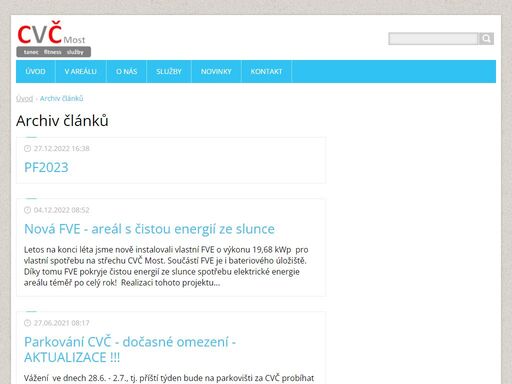 www.cvcmost.cz