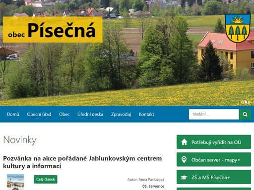 www.obecpisecna.cz
