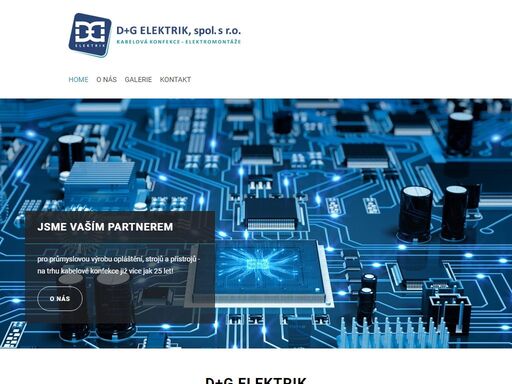 d+g elektrik s.r.o. - spolehlivý partner pro průmyslovou výrobu opláštění, strojů a přístrojů
