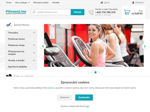 www.fitnessline.cz