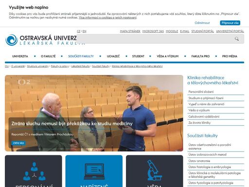 klinika rehabilitace a tělovýchovného lékařství lf ou - oficiální internetové stránky ostravské univerzity.