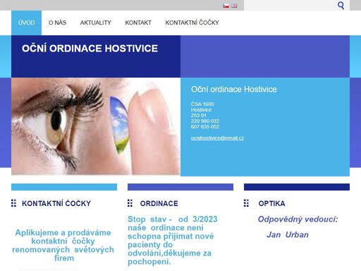 www.ocnihostivice.cz