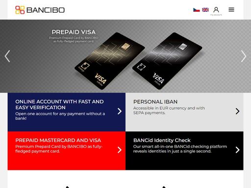 bancibo je licencovaný vydavatel elektronických peněz a poskytovatel platebních služeb. 