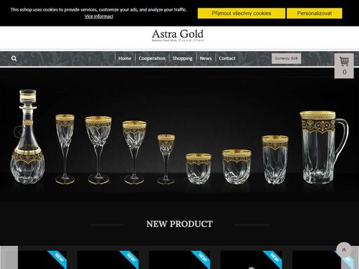 innovative producers of decorative crystal glass in europe.
