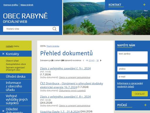 www.rabyne-obec.cz