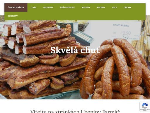 uzeniny farmář jsou prodejny vybraných uzenin a mastných výrobků. najdete zde uzeniny a delikatesy z maďarska, slovenska a česka.