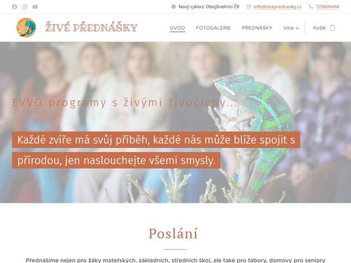 www.ziveprednasky.cz