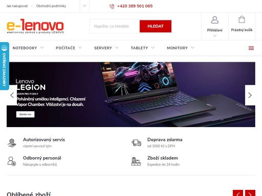 kompletní sortiment značky lenovo. dodáváme kompletní portfolio počítačů, tabletů, monitorů a příslušenství značky lenovo. dále nabízíme řešení pro inteligentní domácnost a inteligentní spolupráci, rozšířené a virtuální reality (ar/vr), komerčního internetu věcí (iot), softwaru, služeb a datových center inteligentní…