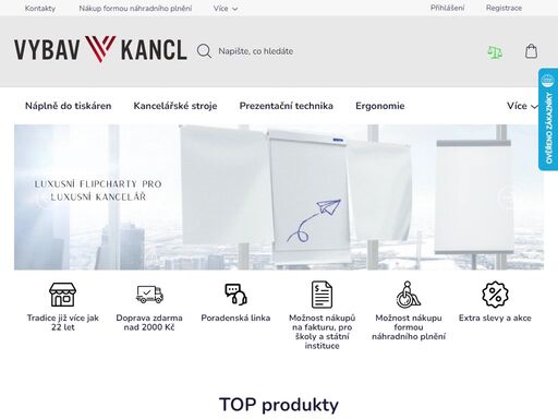 vybavkancl - levné náplně do tiskáren, široký výběr kancelářských strojů a techniky. najděte to, co hledáte za nejlepší ceny!