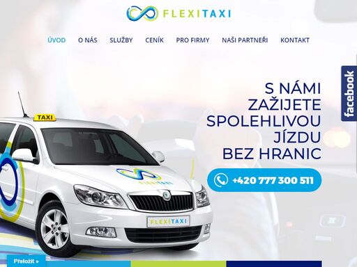 flexitaxi - taxi služby v komfortu - wi-fi, platba kartou, klimatizace a profesionální služby od nás!