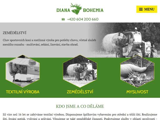 www.dianabohemia.cz
