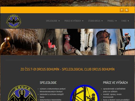 speleologický klub orcus provádí výzkum a dokumentaci pseudokrasových jeskyní moravsko-slezských beskyd.