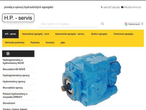 ověřený dodavatel hydraulických čerpadel, hydromotorů a hydraulických zařízení, který disponuje nejširším sortimentem v čr a sr. vedle prodeje zajišťujeme také plnohodnotný servis hydromotorů a hydrogenerátorů. získejte vysokou kvalitu za nízkou cenu