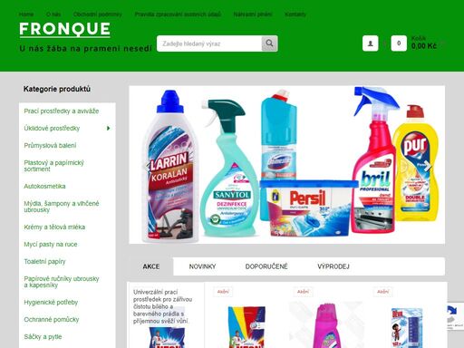 ab drogerie - fronque - velkoobchodní prodej čistících a úklidových produktů