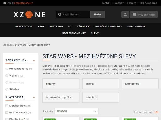 xzone.cz - s námi příběhy nekončí - počítačové a konzolové hry pro ps5, ps4, xbox, nintendo switch. ideální dárky pro fanoušky filmů, her, seriálů. široká nabíd