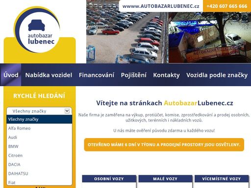 autobazarlubenec.cz - váš specialista na prodej ojetých vozů