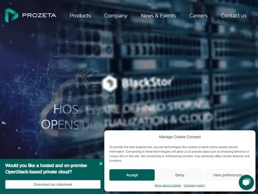 prozeta is a strategic partner of customers that treat their it operations as business-critical and leverage state-of-the-art technologies.
