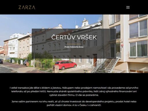 prodáme váš developerský projekt nebo vám pomůžeme úspěšně investovat do nemovitostí v česku i v zahraničí. reality jsou naše parketa.
