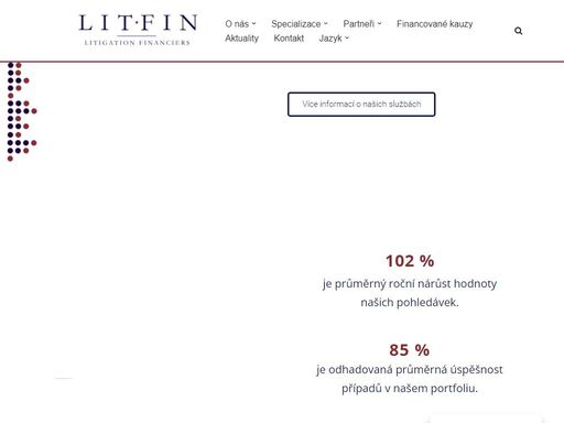 společnost litfin je odborníkem na komplexní financování soudních sporů specializující se na náhradu škody.