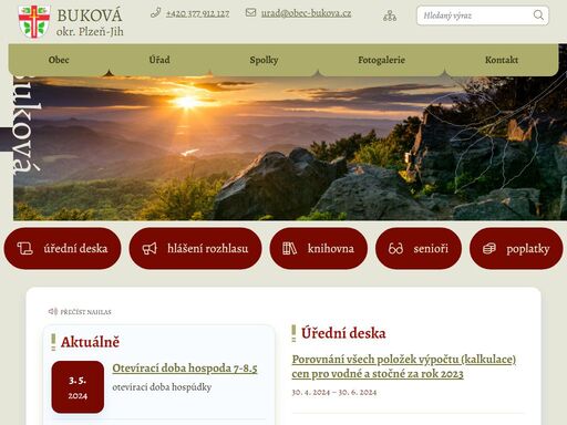 www.obec-bukova.cz