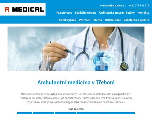 ambulantní medicína v třeboni