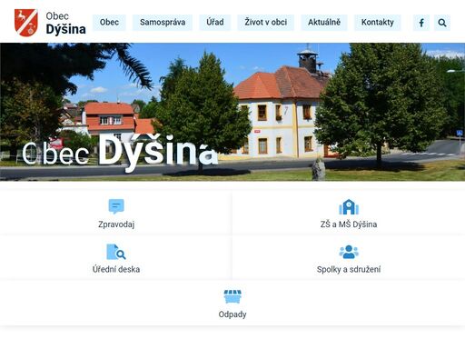 www.obecdysina.cz