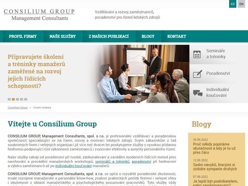 společnost consilium group poskytuje personální poradenství, výběr zaměstnanců, hodnocení zaměstnanců, odměňování zaměstnanců, personální audit, manažerský audit a další služby.