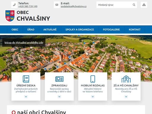 www.chvalsiny.cz